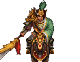 Alternate skin battle sprite