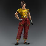 Ling Tong as an auto mechanic