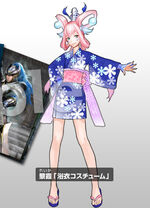 Lixia's yukata outfit