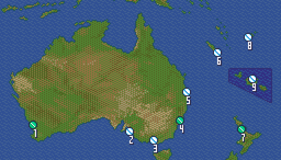 Map - Oceania (ABS)