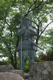 Shikanosuke-statue