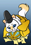 Imyagawa Ujizane in Samurai Cats