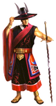 Scarlet Monk Robe costume set