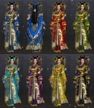 Dowager costume set