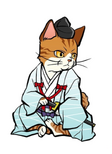 Takakage-nobunyagayabou.png (226 KB) Kobanyakawa Takakage in Samurai Cats