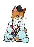 Kobanyakawa Takakage in Samurai Cats