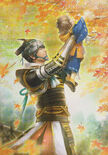 Samurai Warriors 4 artwork (As a child)