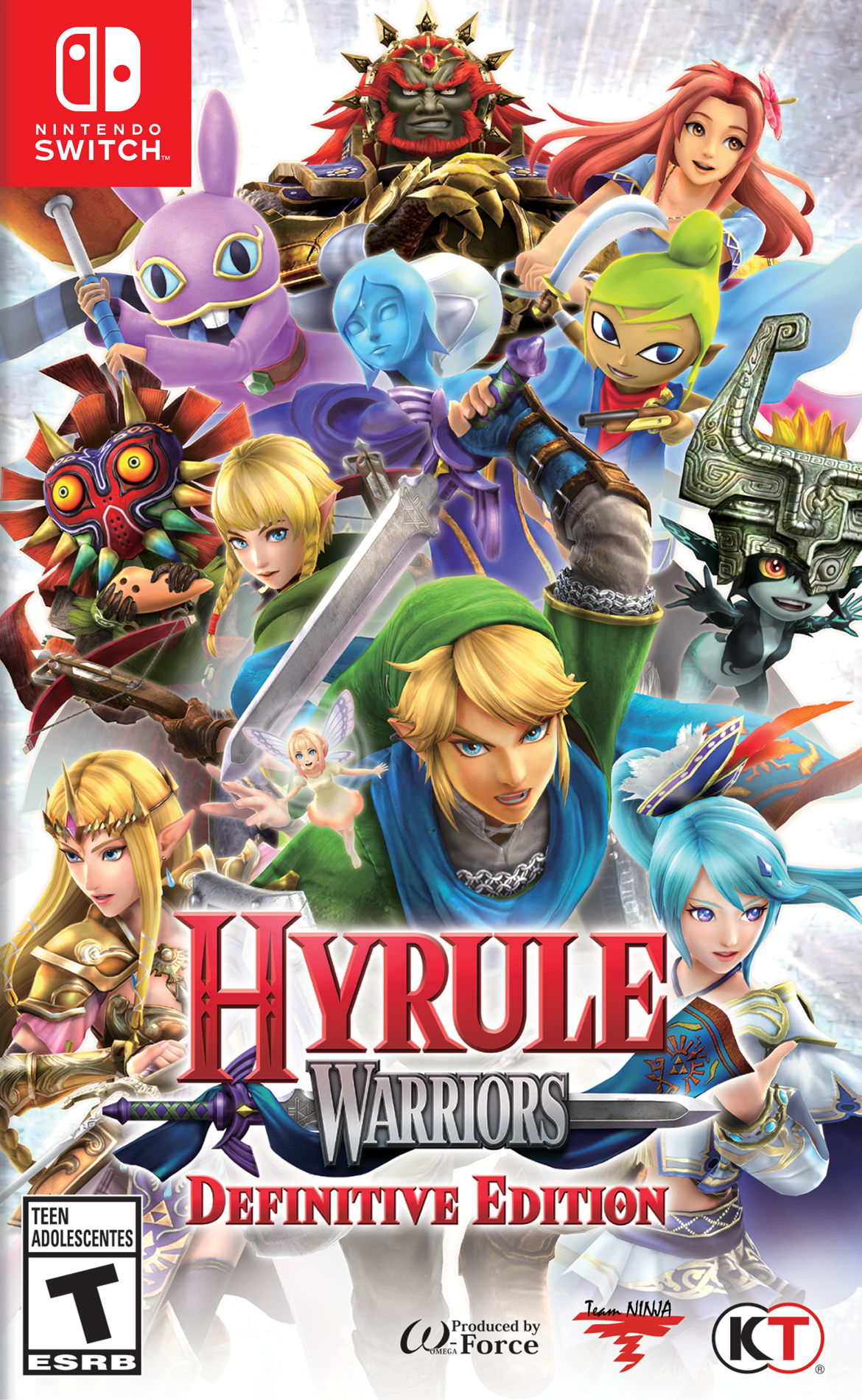 hyrule warriors legends playable characters