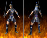 Female costume set 3 (Helmet and armor)