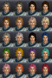 DW7E Hair Color Parts