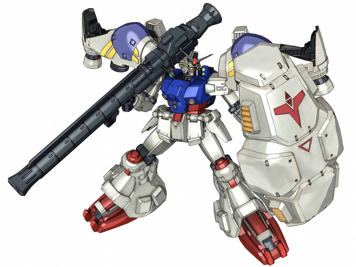 gundam with big shield