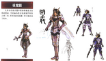 Samurai Warriors 3 rough concept