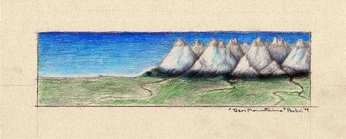Góry beorskie paolini.jpg (224 KB) Szkic Gór Beorskich autorstwa Christophera Paoliniego