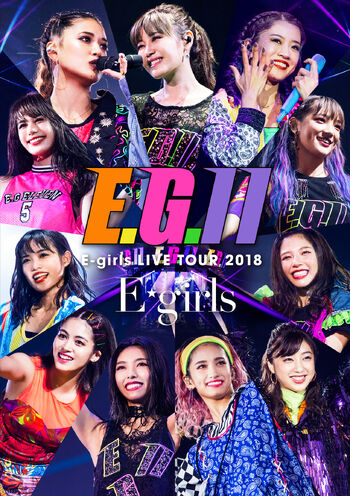 E-girls - EG11 tour cover