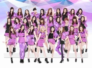 E-girls promoting the single