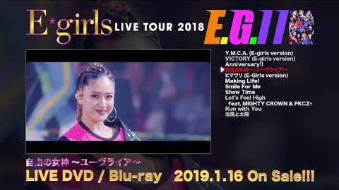 E-girls LIVE TOUR 2018 ~E.G. 11~(DVD3枚組+CD)(初回生産限定盤)( 未使用品)　(shin