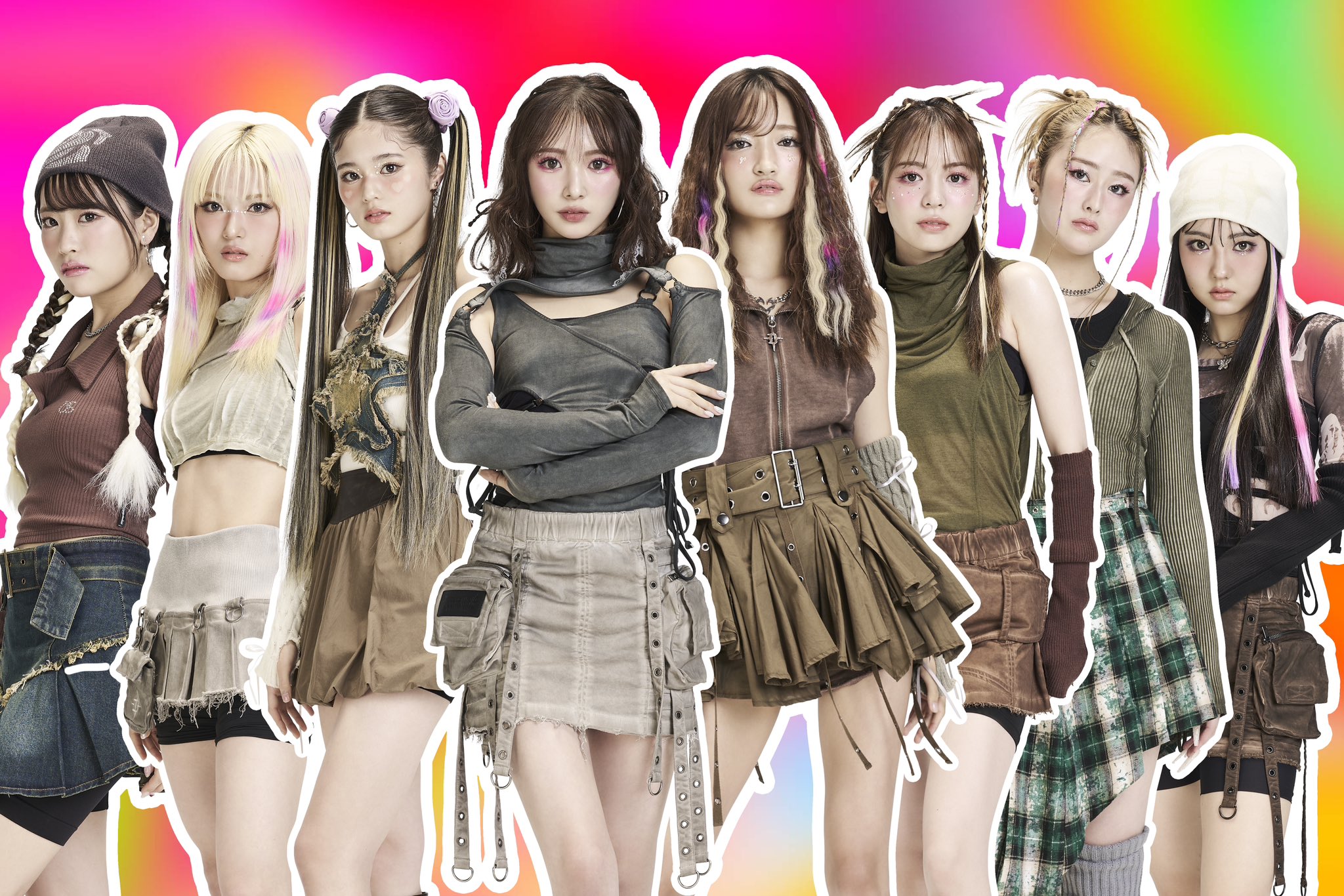 Girls2 × iScream ブックレット DNA D.N.A. | LDH Girls Wiki | Fandom
