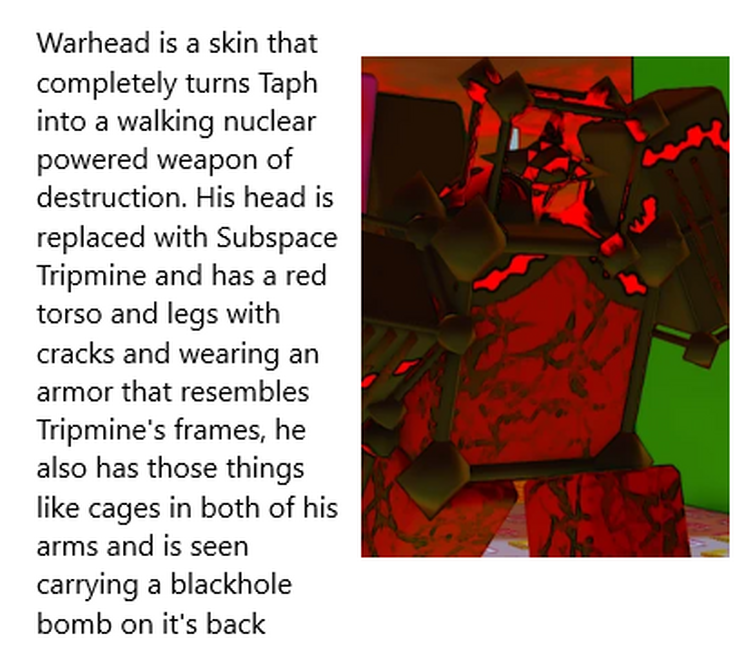 Warhead will soon appear in forsaken as a skin | Fandom