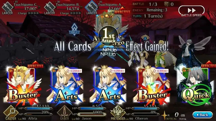 [FGO NA] Jason 3T Loop With Oberon