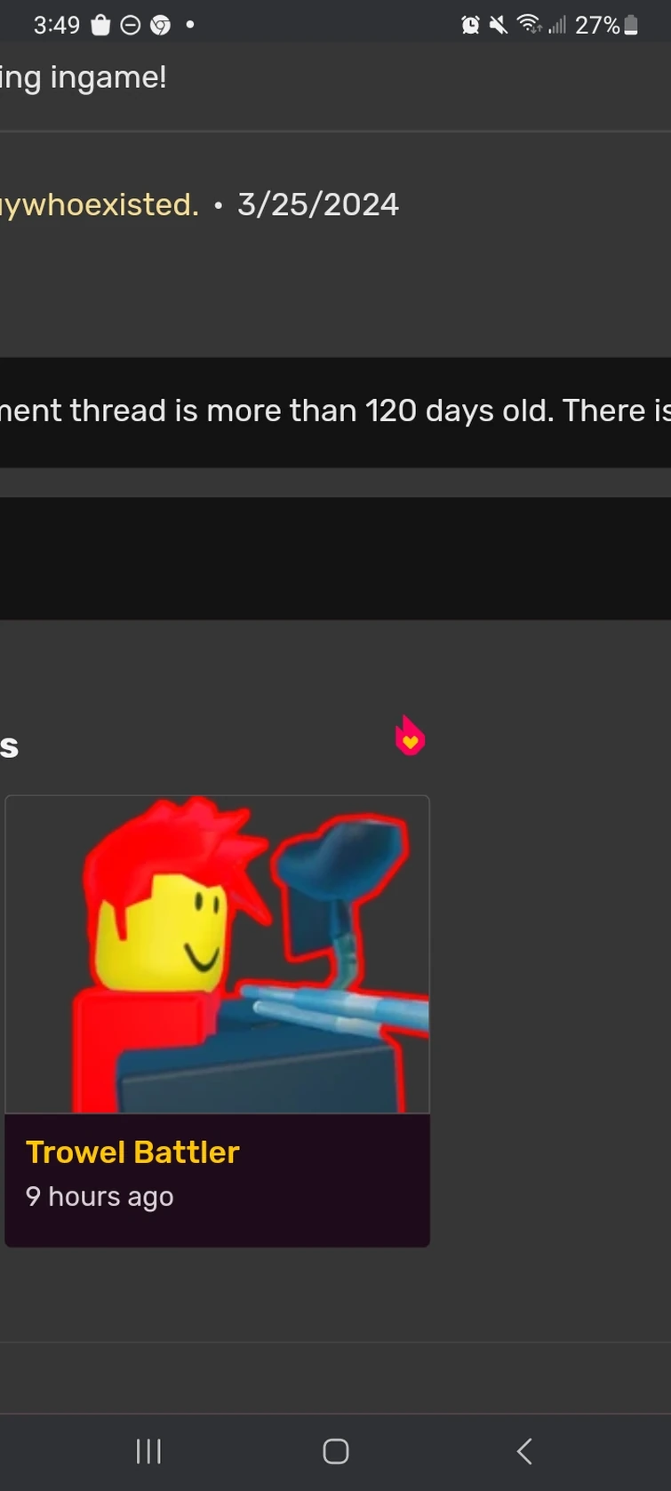 Trowel redesign looking fire 🔥🔥🔥🔥 Fandom