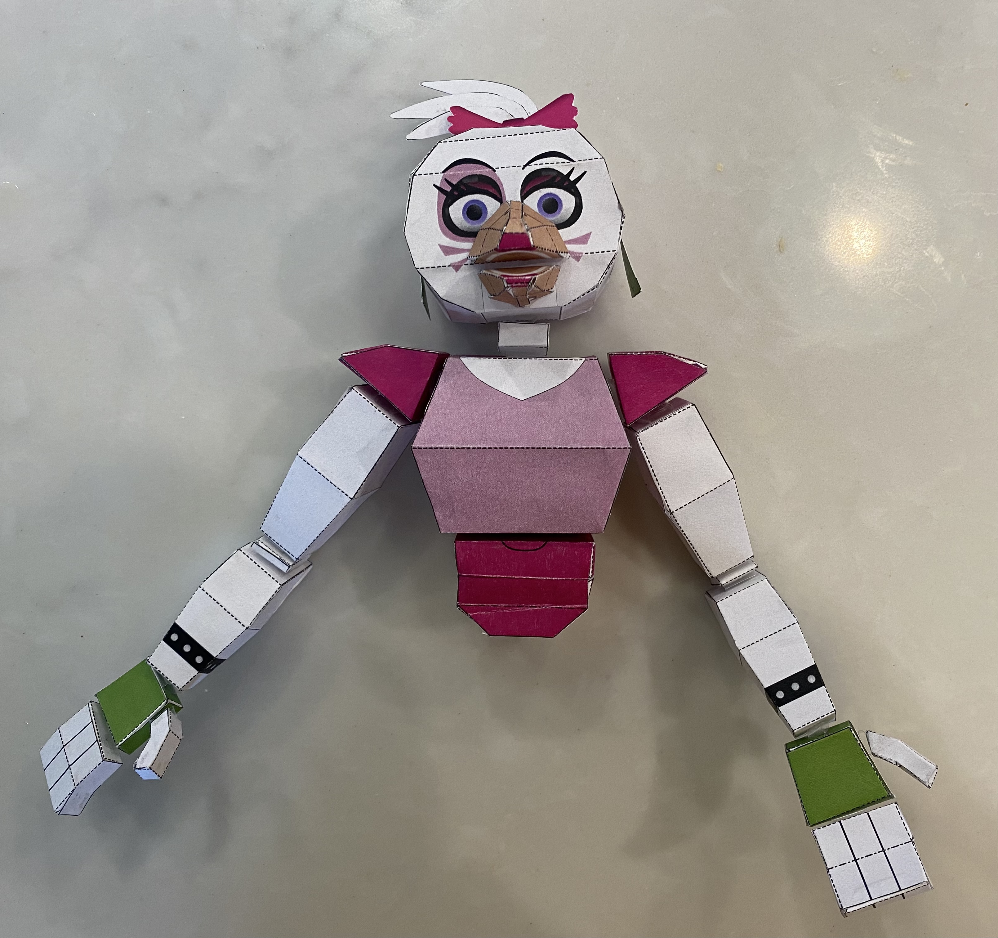 Papercraft fnaf security breach