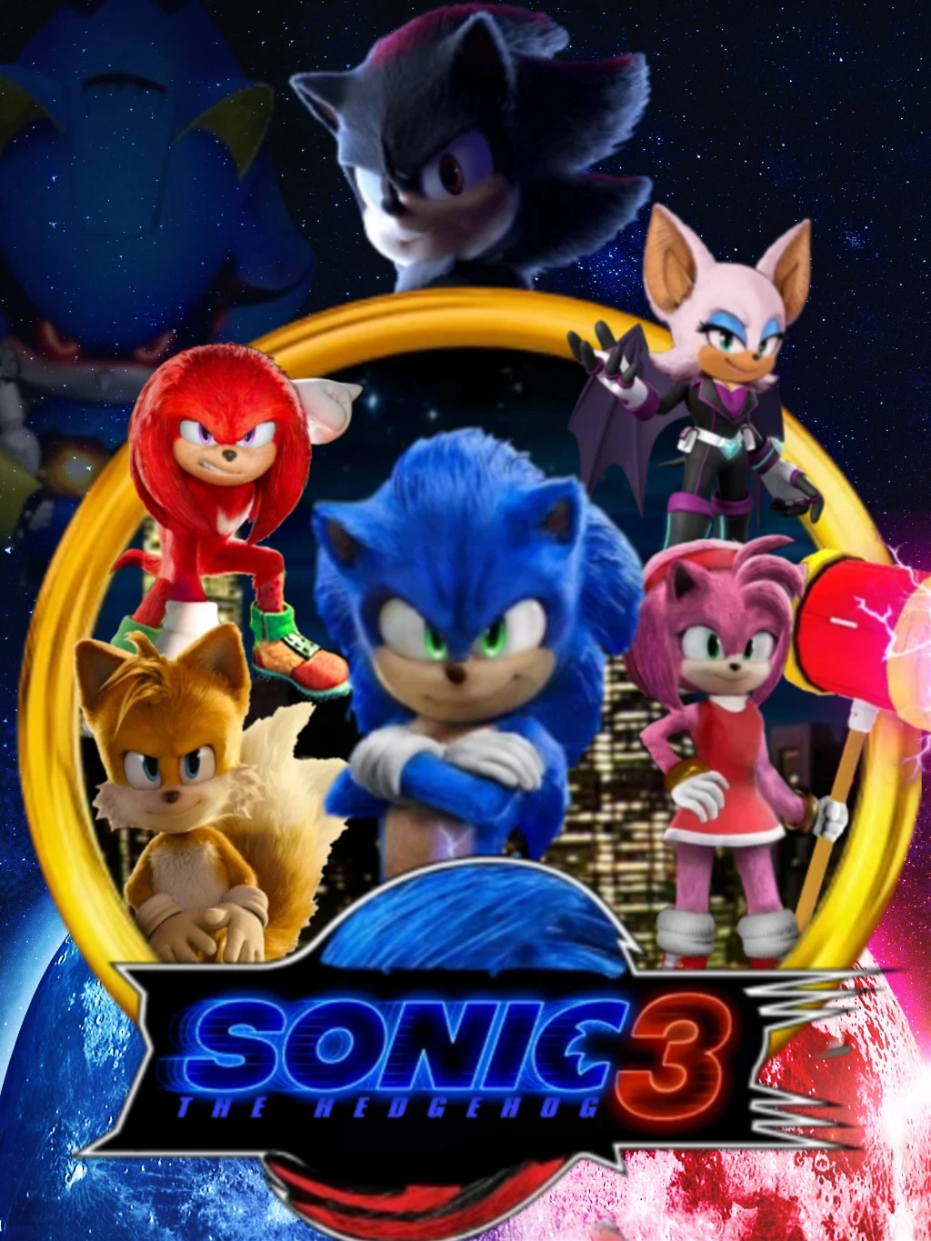 Cast of Sonic The Hedgehog 3
