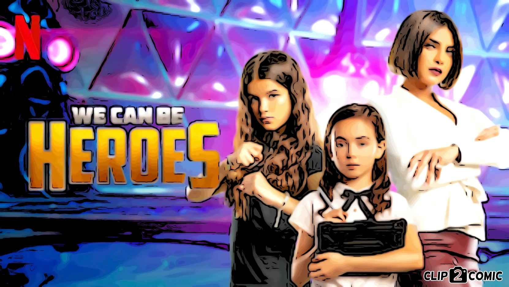 I made Missy Moreno, Ojo, and Ms. Granada in We Can Be Heroes Cartoon