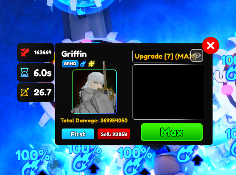 Griffin (Griffith), Anime Adventures Wiki