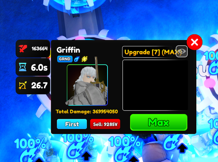 Griffin (Ascension) - Griffith (Eclipse), Anime Adventures Wiki