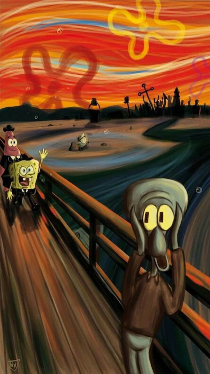 The Scream Painting (SpongeBob Edition) Fandom