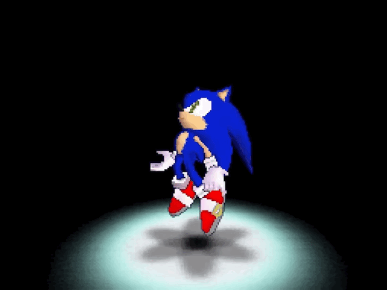 Super Duper Sonic, but now not in gif form for ants, Sonic the Hedgehog