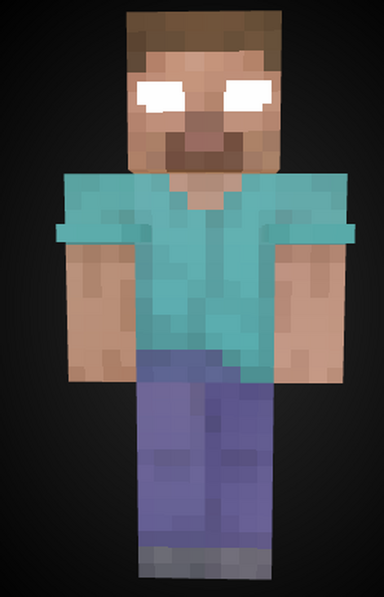 Crypypasta Herobrine Skin