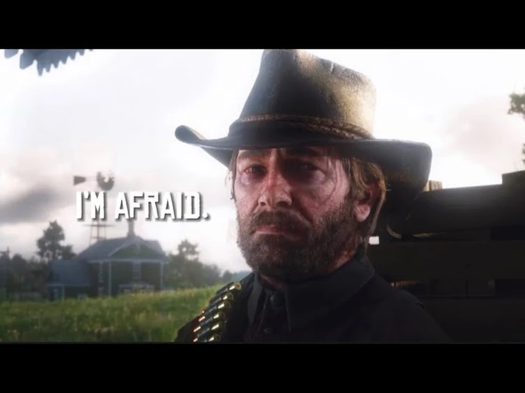 I’m Afraid. #rdr2