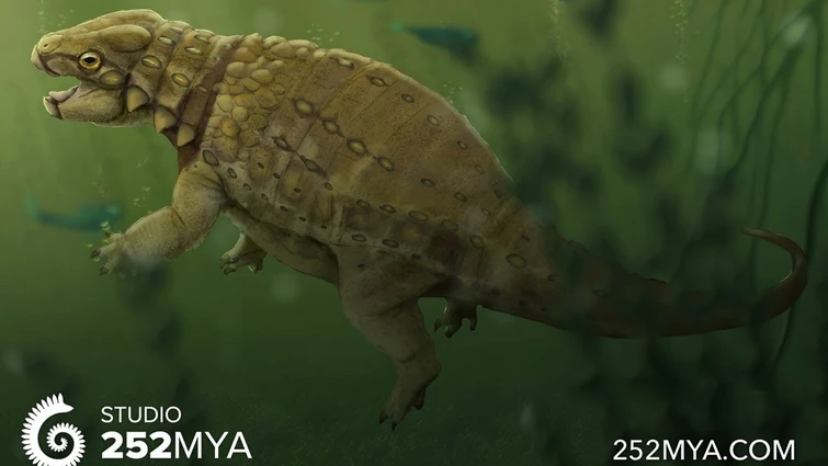An Aquatic Ankylosaur?