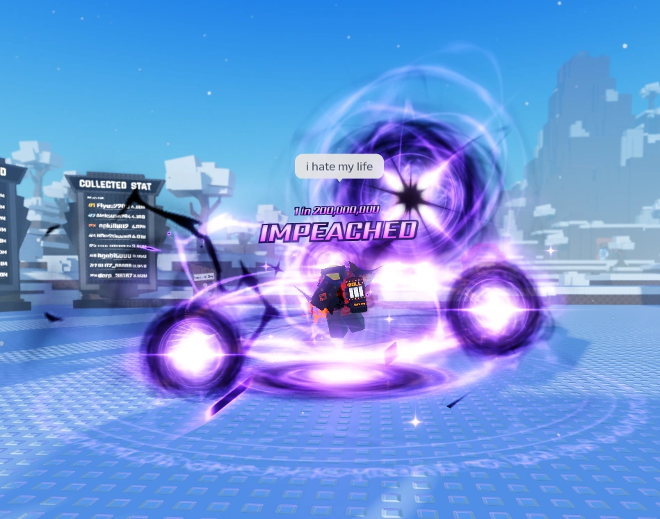 my impeached is going to get reverted + i dont get the potions back ...