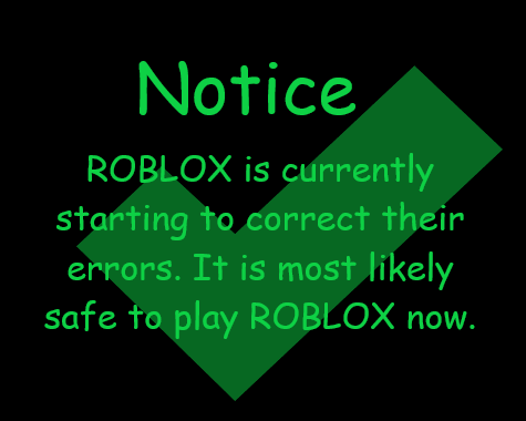 Roblox Incident Status Update Checked By Me Fandom - roblox status update