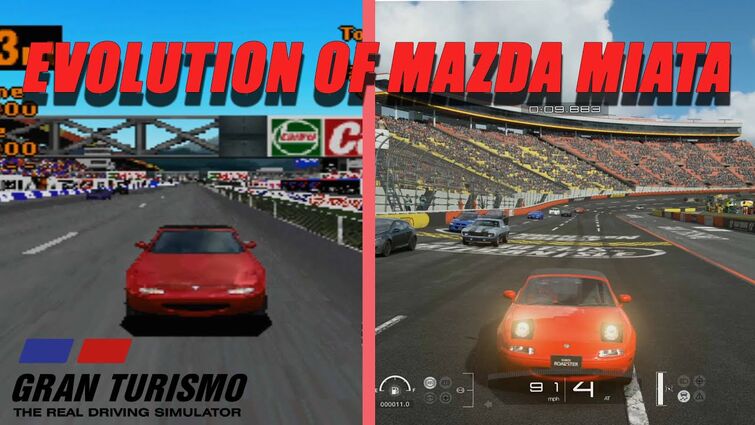 Gran Turismo Evolution of Mazda Miata