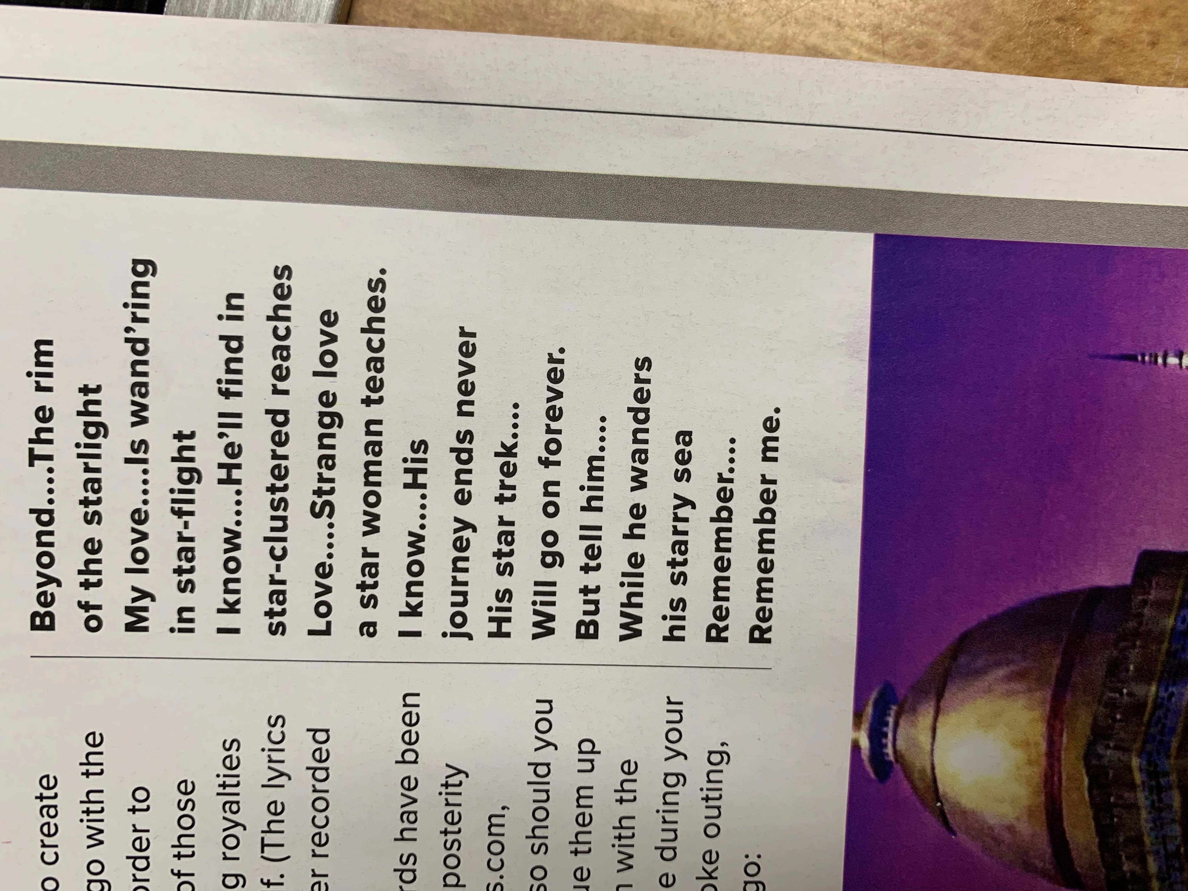 Lyrics To The Tos Theme Song Fandom