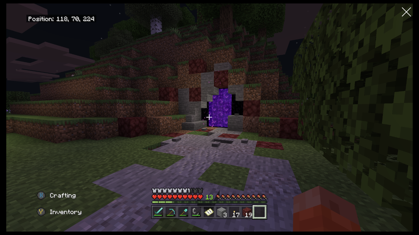 nether portal design