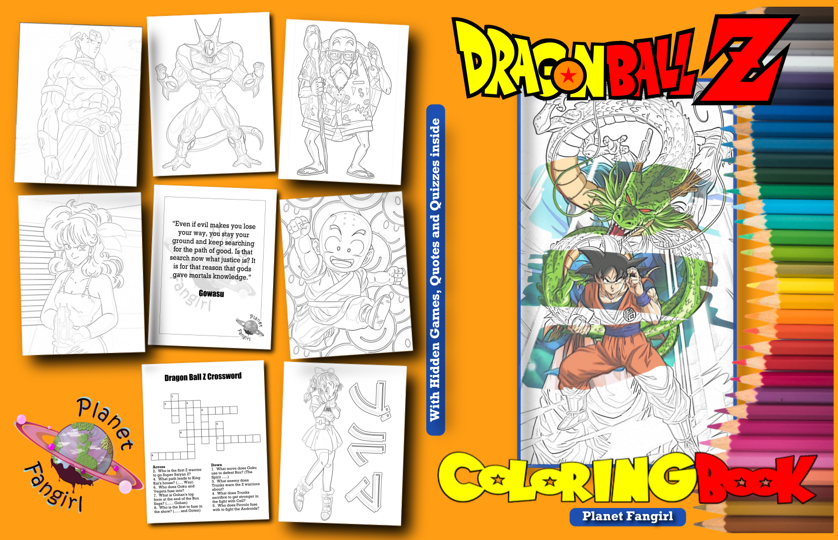 dragon ball z coloring pages goten
