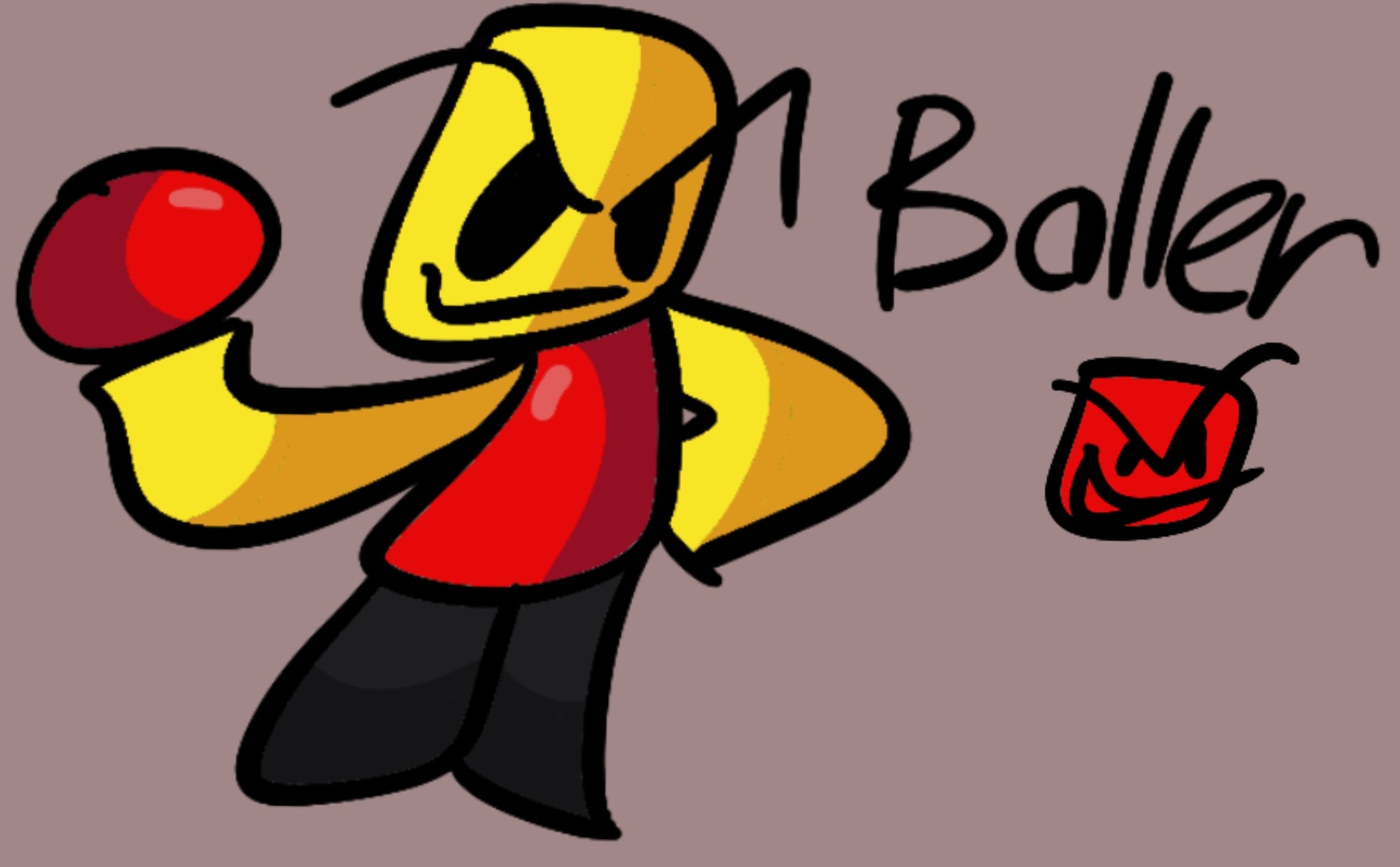 BALLER, but art! : r/roblox