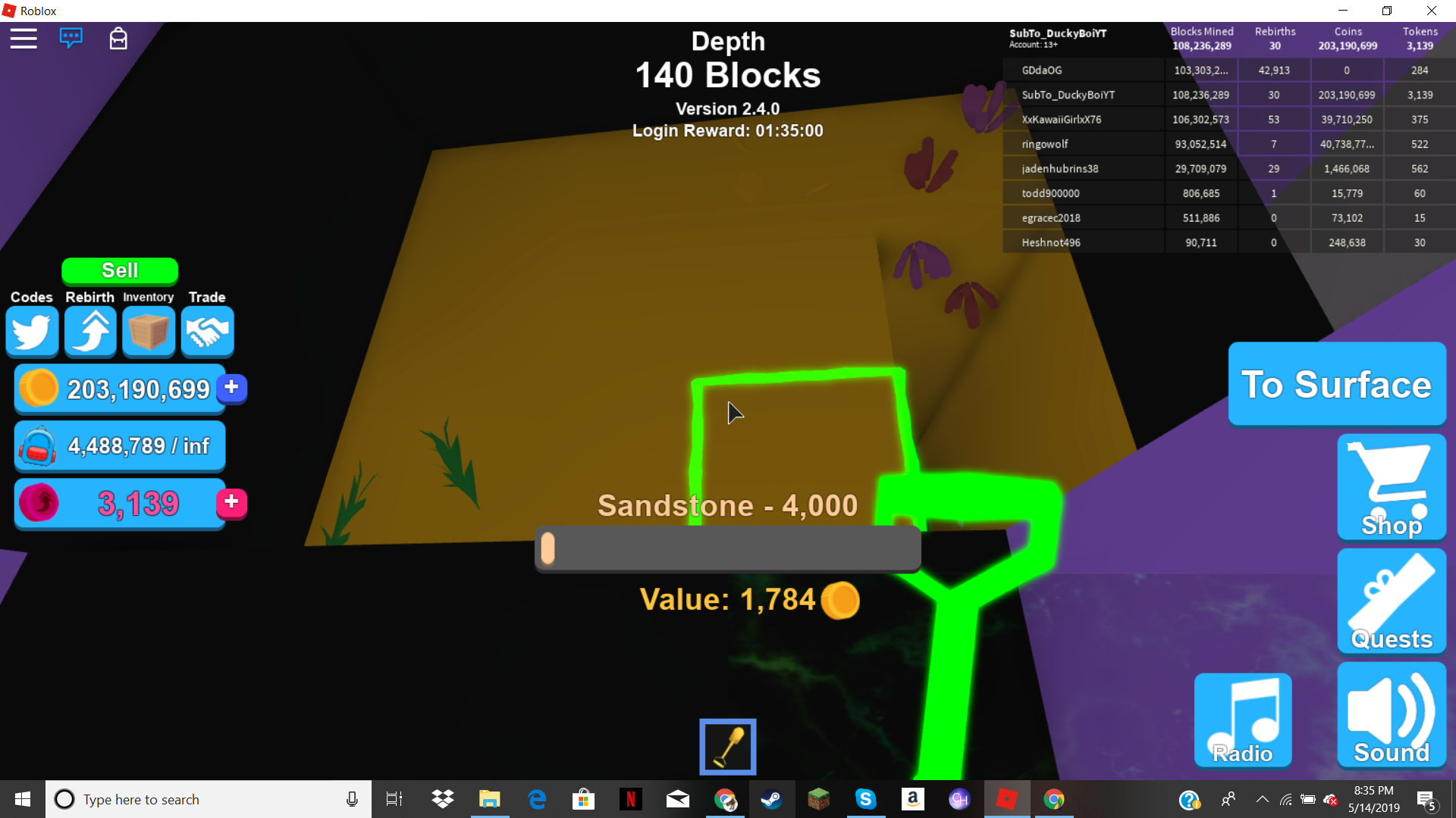 Roblox Mining Simulator Best Hat Setup | Rxgate.cf To Redeem It - 