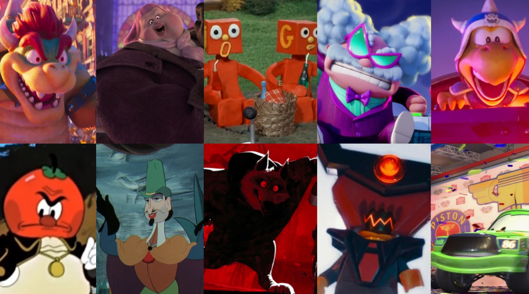 My Top Favorite Animated Movie Villains Fandom