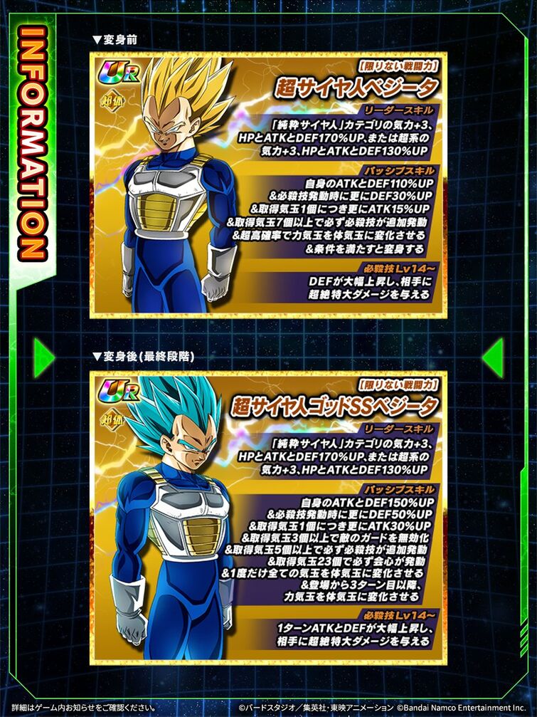 New DFE Super Trunks and side unit SS Gohan details (plus DFE PHY