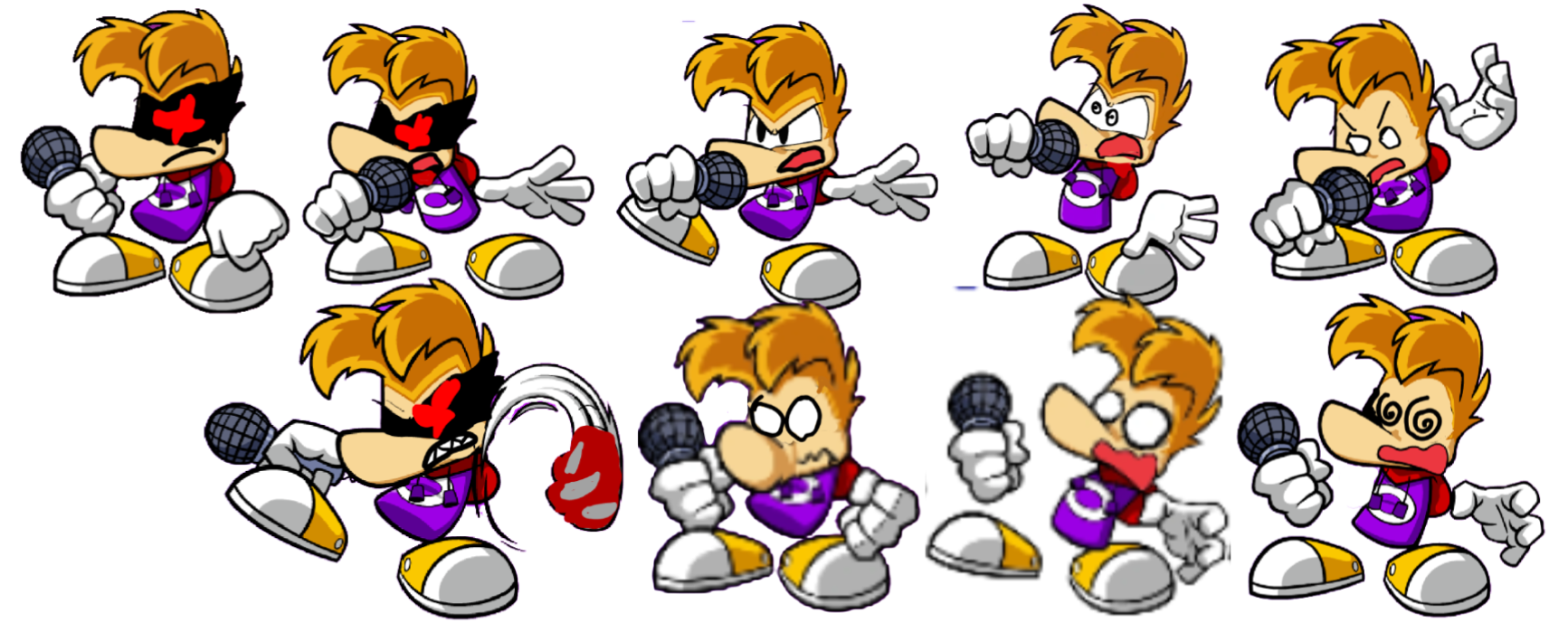 Custom Hardcore Rayman Sprites | Fandom