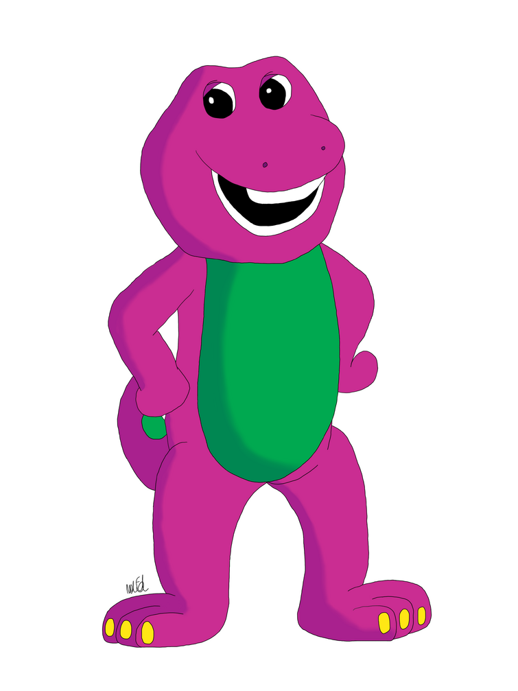 Barney drawing Fandom