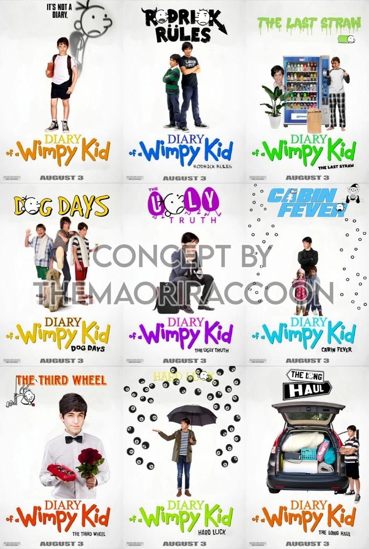 Diary Of A Wimpy Kid Hard Luck Movie Poster