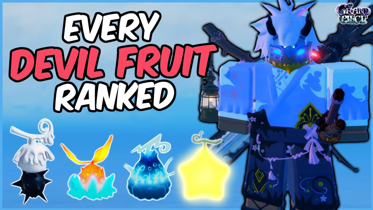 Ranking Every Devil Fruit On a Tier List in Grand Piece Online