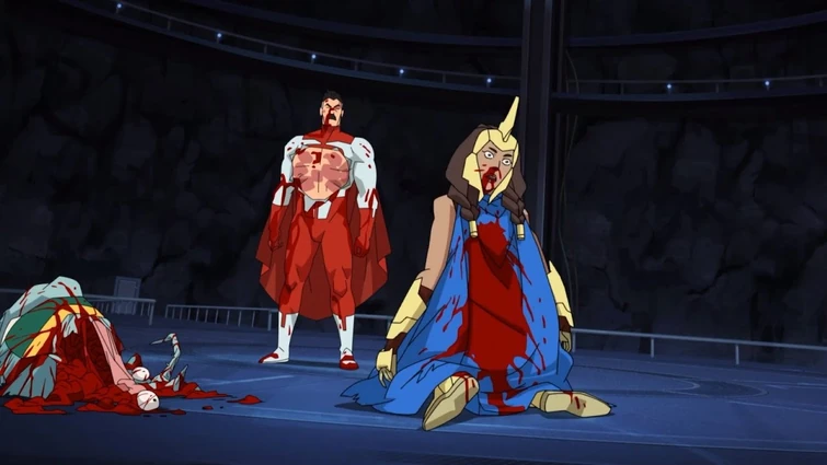 Invincible: Omni-Man kills all Guardians of the Globe