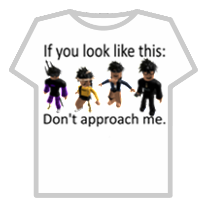 roblox kick me shirt